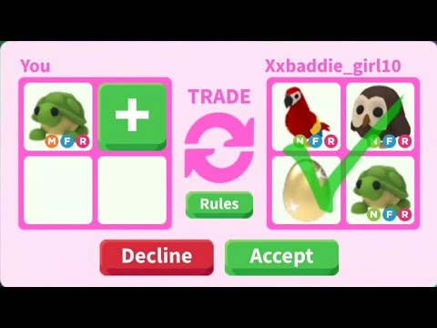 Roblox What People Trade For Mega Neon Turtle In Adopt Me Part 2 Youtube - roblox adopt me pets neon turtle