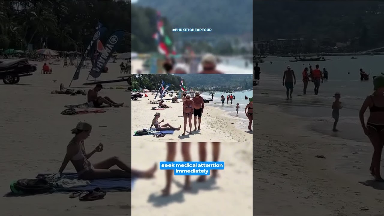 🌊 Rip currents, jellyfish and sudden weather changes — Phuket’s sea can be unpredictable.