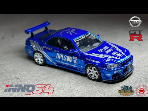 INNO64 イノモデルR34 DLPS TMCS 2025 INNO64 イノモデルR34 DLPS TMCS 2025 Inno64 Nissan Skyline GT