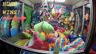 THE BIG ONE! Claw Machine Wins!