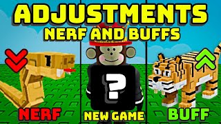 😢 SAND SNAKE NERF, TIGER BUFF, AND MORE ADJUSTMENTS IN GROW A GARDEN screenshot 5