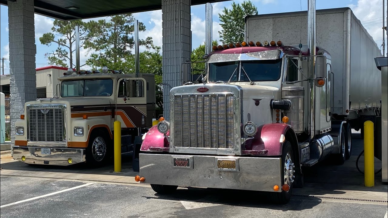 Hauling A Heavy Load Of Coils With My 359 Peterbilt YouTube