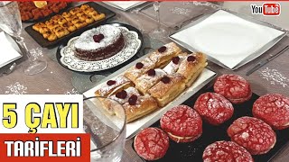 Çay Saati Pratik Tarifler💯5 Çayı Tarifleri||5 Çayı Menüsü💯