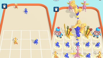 Max Level Gameplay In Merge Rainbow: 3D Run Game