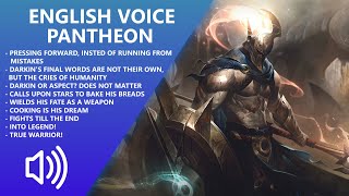 [Music Theme] Updated Pantheon - English Voice - League of Legends