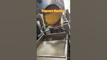 Automatic gas heating popcorn snack machine#popcorn #machine #snacks