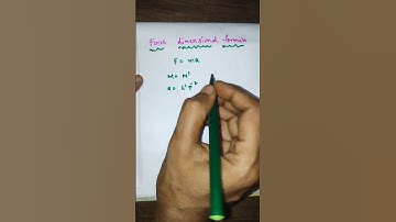 Force dimensions@Physicsstudytime#shorts#force#dimensions#physics