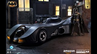 McFarlane Toys Gold Label 1989 BATMOBILE & BATMAN 2-PACK Reveal!!!