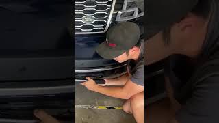 🚗 So Easy a Kid could do it.  2021 Range Rover Front Bumper Removal.  #Range #rover #cars #diy