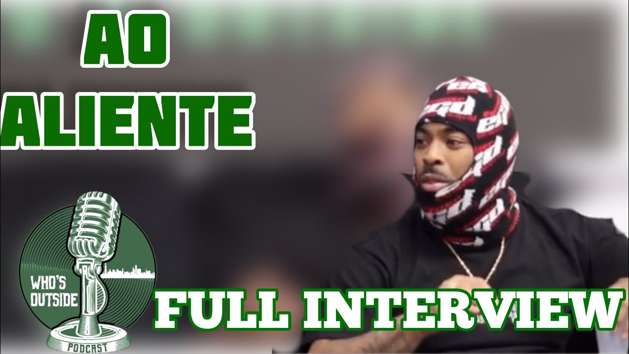 AO ALIENTE Talks Bronx Women, Working With Capella Grey, His Stance On Making Non Drill music &More