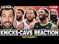 KNICKS-CAVS REACTION: Jalen Brunson leads WILD Game 1 comeback vs James Harden & Donovan Mitchell