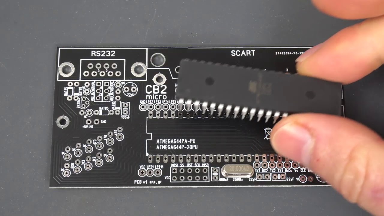 Building and Testing the CB2 Microcomputer pt1 of 3 - by Noel - YouTube