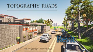 How to create roads on topo surface in Revit // Tutorial