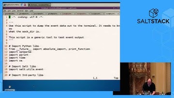 SaltConf15 - SaltStack - Introduction to the SaltStack Reactor for Event-Driven Infrastructure