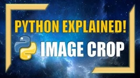 Python | How to Crop an Image!!