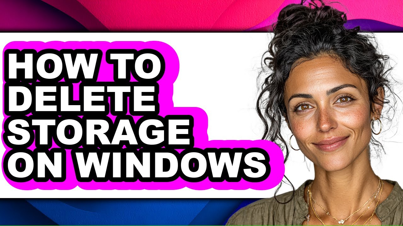 How to Delete Storage on Windows (updated) - YouTube