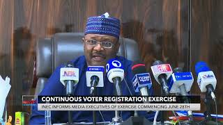 Online Continuous Voter Registration Exercise To Commence On June 28 - INEC