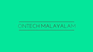 Ontech Malayalm Intro