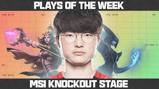 Faker BREAKING ANKLES at MSI! | Plays of the Week