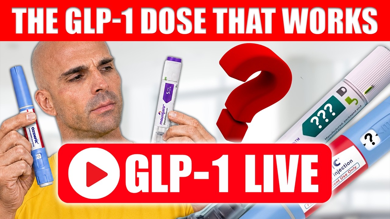 THE GLP-1 DOSE THAT ACTUALLY WORKS — WHY MORE ISN'T BETTER