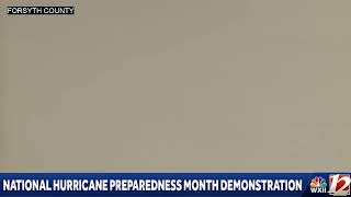 Forsyth County Hurricane Preparedness Demonstration