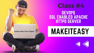 DevOps Class 5 Hosted Webpage in httpd Apache Webserver and Enabled SSL HTTPS.