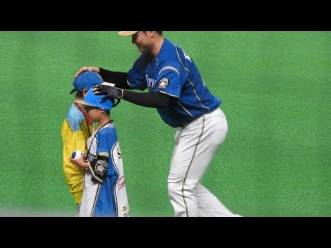 ＜2019.8.18楽天戦＞(手違いにより？短めな)大田泰示&清宮幸太郎とキッズスターター