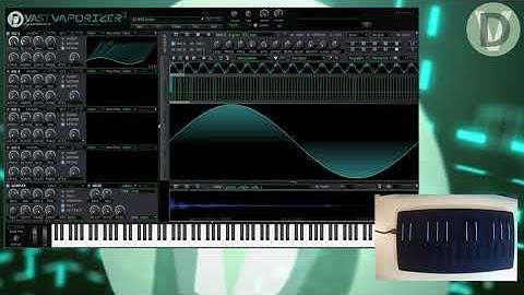 Vaporizer2 now supports MPE (MIDI Polyphonic Expression)