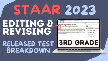 STAAR 2023 3rd Grade Released Test: Your Guide to Revising & Editing Questions