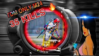 Only M24! 35 kills! Amazing gameplay must watch #PUBG #Pubgfunny Resimi