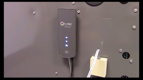 Ruud HVAC Wi-Fi Module Installation