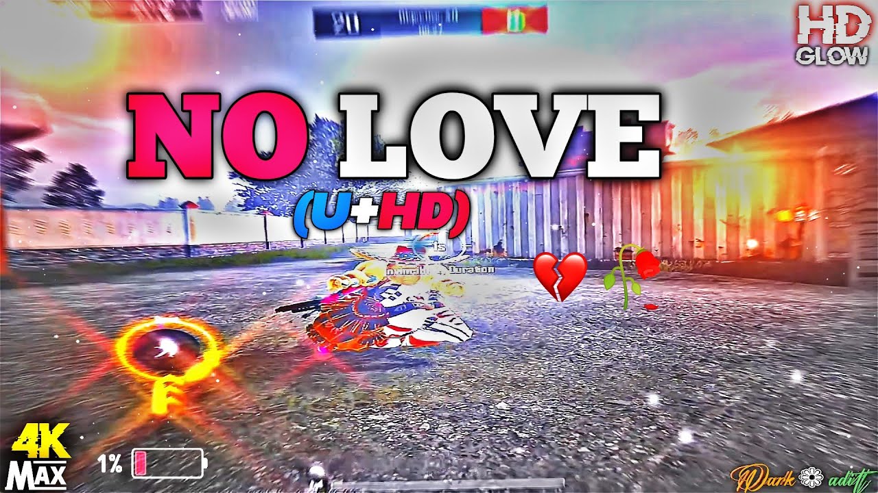 NO LOVE PUBG STATUS🥀(U+HD) PUBG MONTAGE|PUBG MONTAGE STATUS
