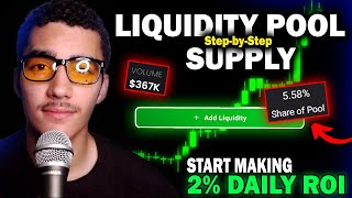 MAKE 2% DAILY ROI w/ Liquidity Pool Supply | Step-by-Step Tutorial (pDai, Atropa, wBTC)