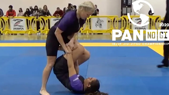 Jasmine Rocha VS Victoria McGee / Pan NoGi Champio...