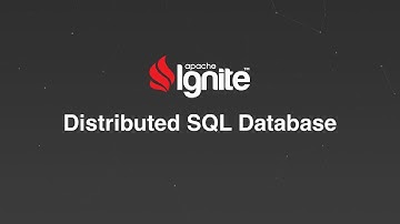 Apache Ignite Distributed SQL Database