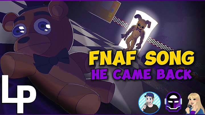 FNAF SONG ▶ | He Came Back - Logan Pettipas (Feat. @TryHardNinja,@dheusta, & @tarastmichel)