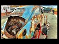 Rare 1956 vw beetle restoration sat 40years saved from scrapyard abandoned in wales