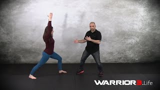 Relating Warrior Poses in Yoga, to Martial Arts.