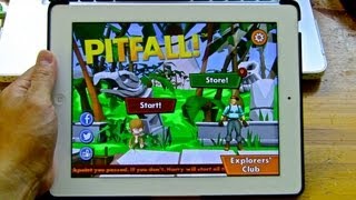 Pitfall! iPad/iPhone App REVIEW! screenshot 3