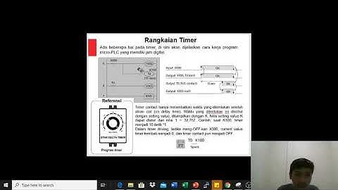 Tutorial Simulasi Rangkaian Timer dengan GX Works 2