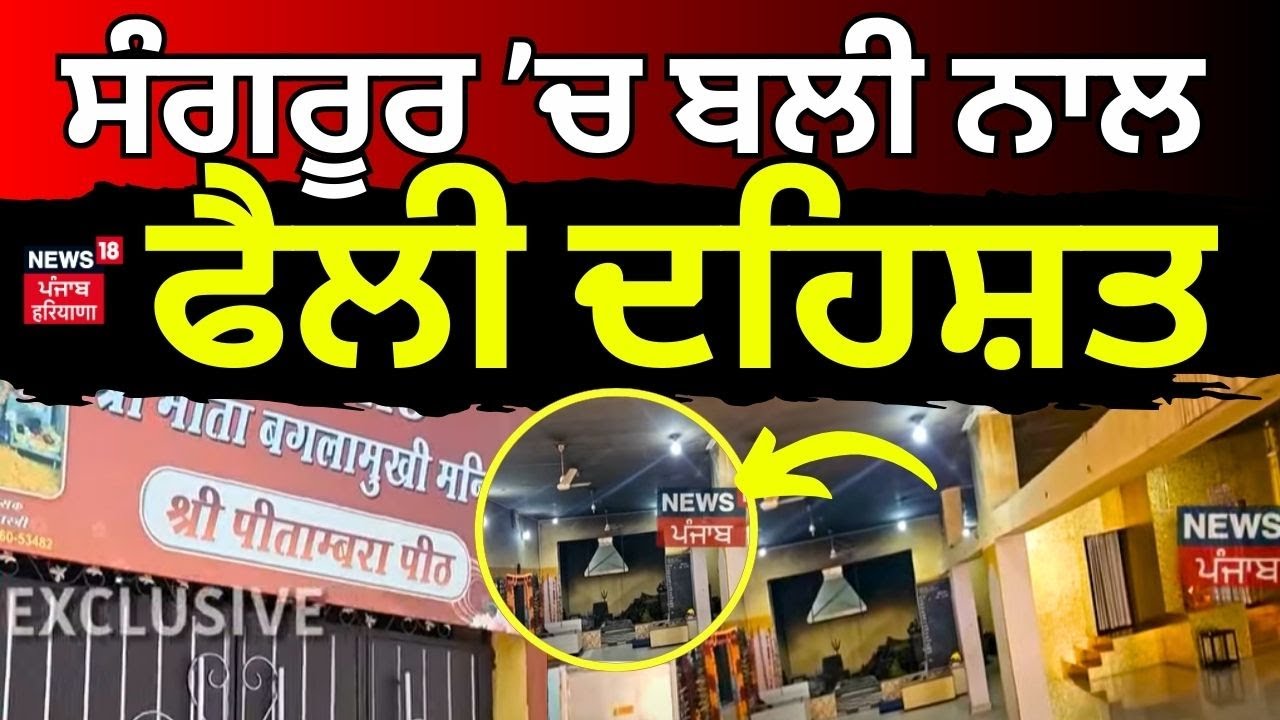 Sangrur 'ਚ ਨਰ ਬਲੀ ਨਾਲ ਫੈਲੀ ਦਹਿਸ਼ਤ, ਦੇਖੋ EXCLUSIVE ਤਸਵੀਰਾਂ | Breaking News | News18 Punjab