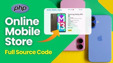 Mobile Shopee Ecommerce Mini Project in PHP MySQL | Final Year Project with Source Code (2025)