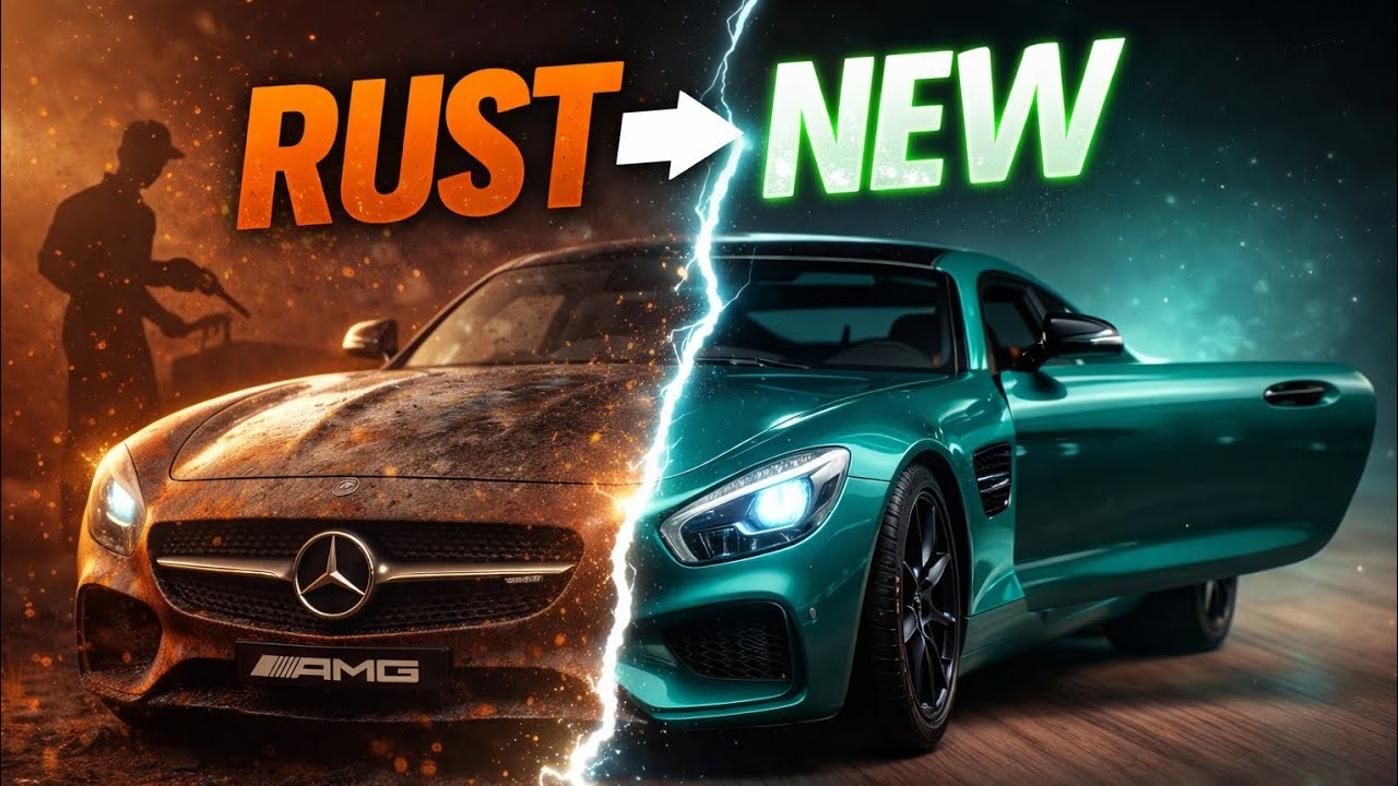 Rusty Amg Rusty Mercedes-AMG GT Restoration | From Scrap to Supercar 🔥 - YouTube