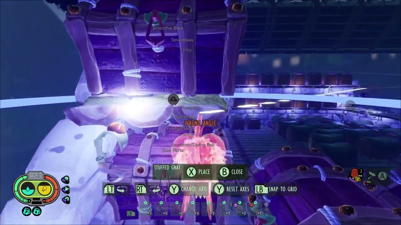 Grounded: stuffed bugs disappearing bug