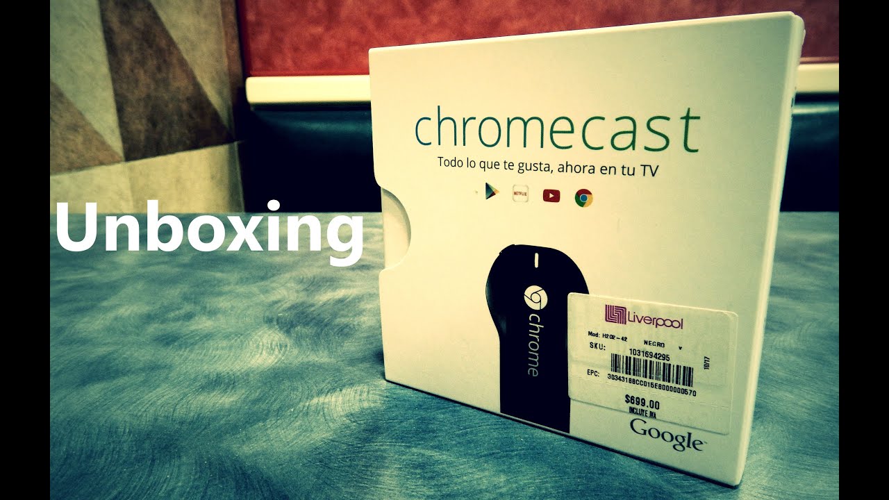 Instalacion de chromecast