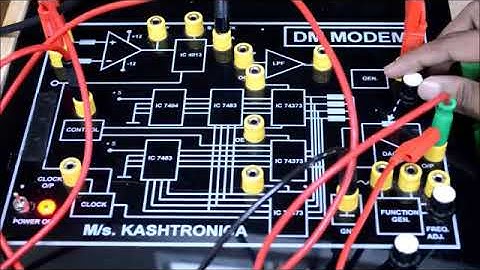 Digital Communication Practical - [ DM : Digital Modulation ]