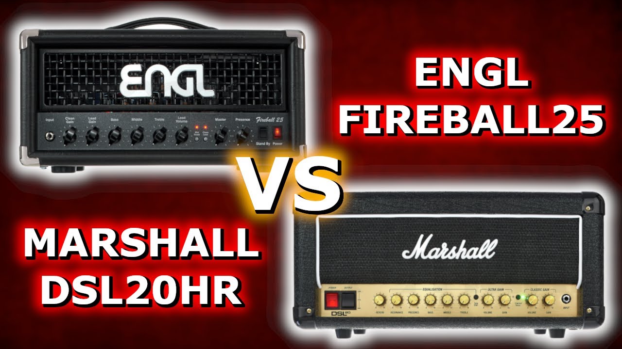 B.O.T.A. - MARSHALL DSL20HR vs ENGL Fireball25