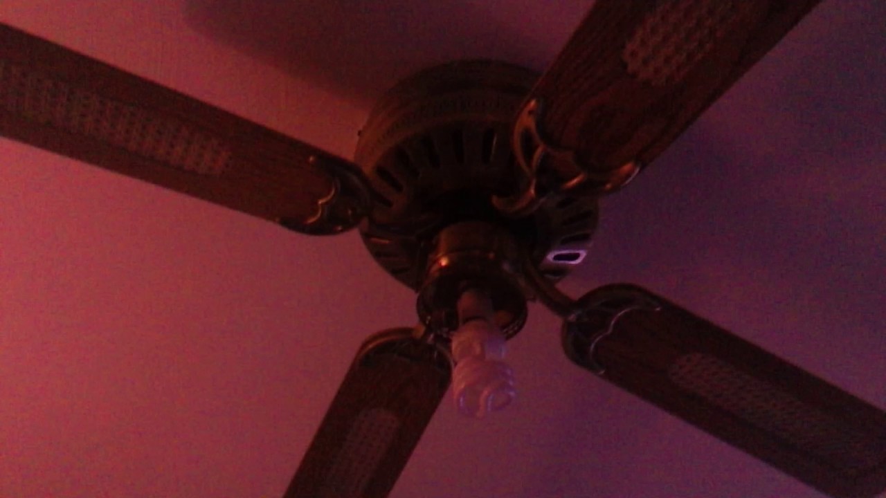 a hugger ceiling fan and a harbor breeze platinum ceiling fan YouTube