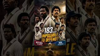 How India Shocked The World In 1983 🇮🇳 | 1983 World Cup Final|Part 1