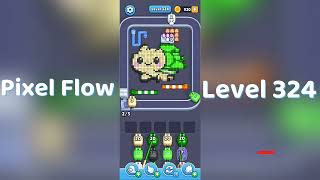🎮 Pixel Flow Level 324 Walkthrough | Go Answer 🧩✨